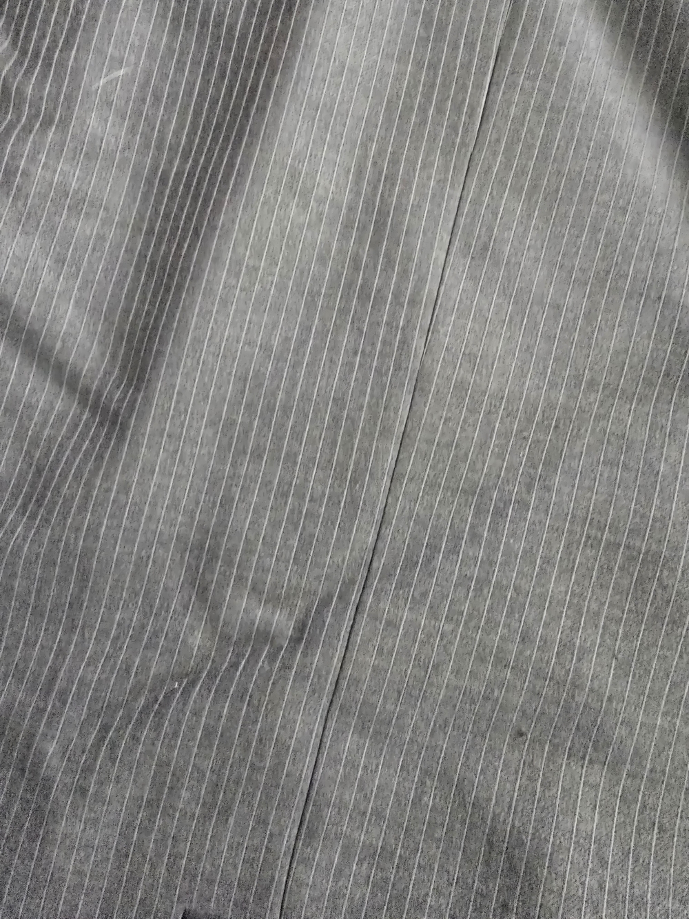 Mens Burberry Charcoal Pinstripe Two-Button Suit Jacket - Picture 3 of 8